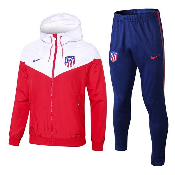 Rompevientos Atlético de Madrid Conjunto Completo 2018/19 Rojo Azul